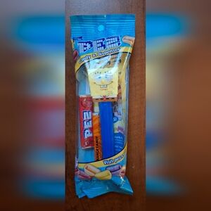 SpongeBob Candy PEZ Dispenser - Blue and Yellow